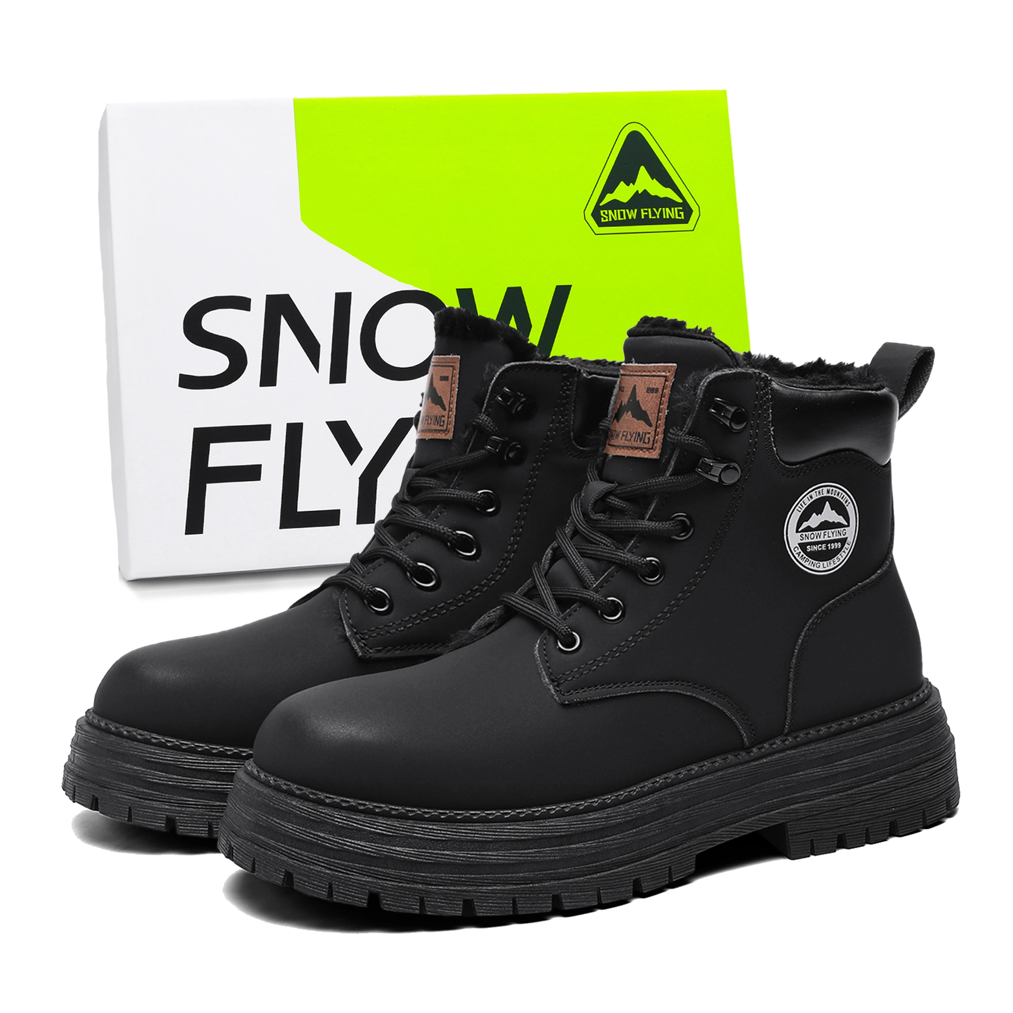 SNOW FLYING logo3.5cm