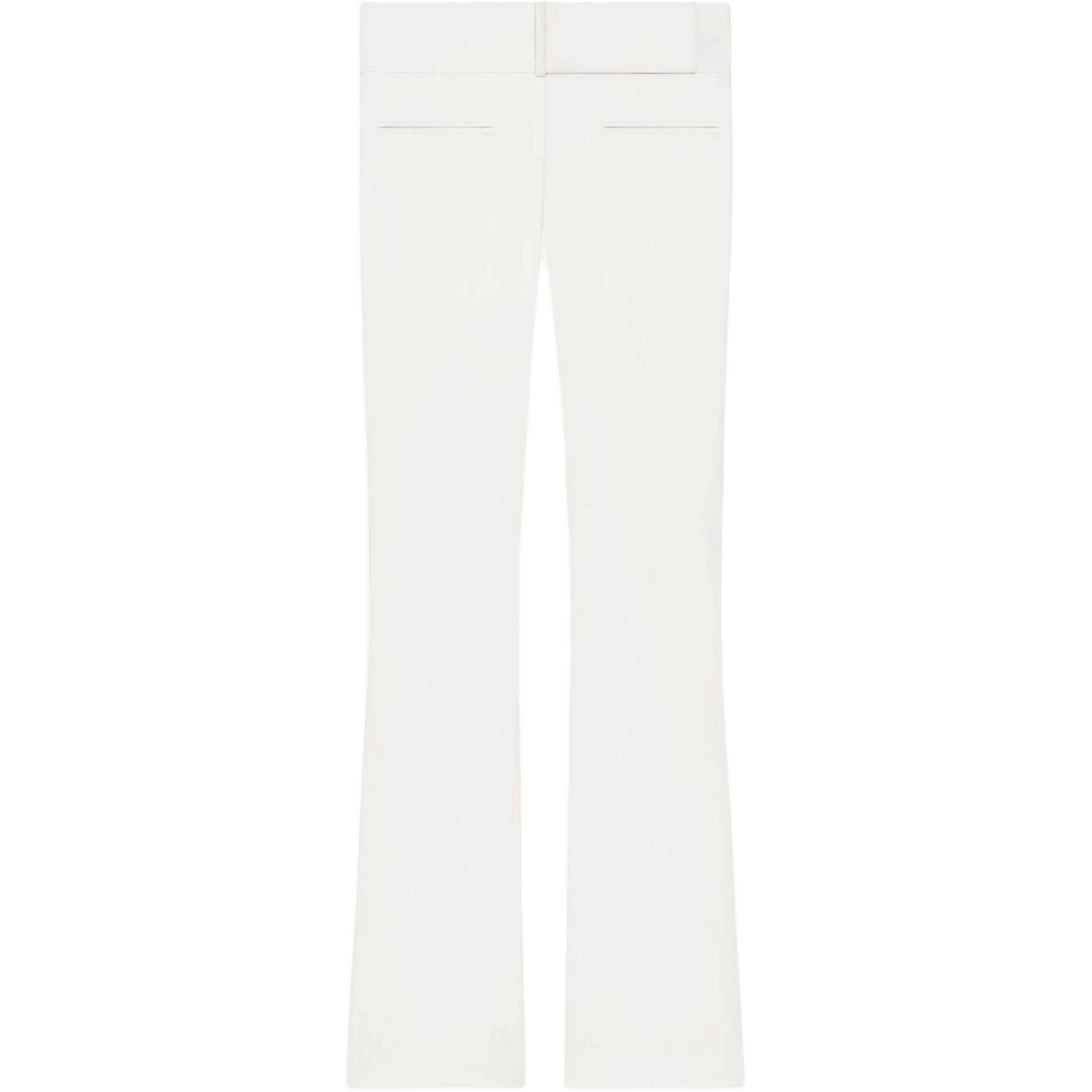 COURREGES SS25 BELTED HERITAGE PANTS Heritage White