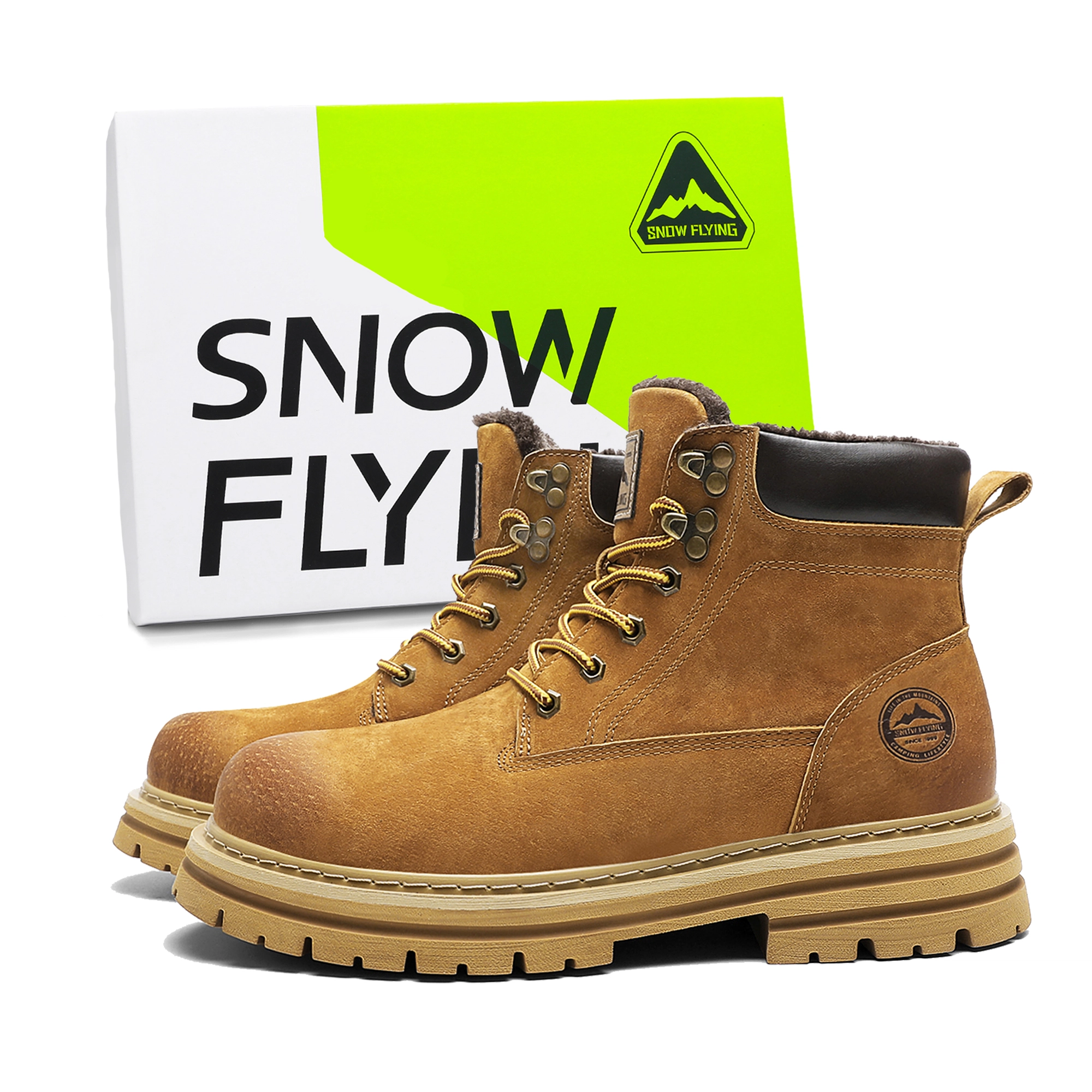 SNOW FLYING logo