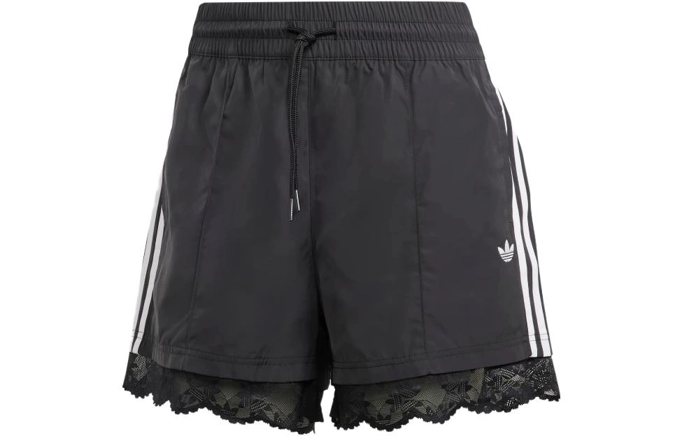 adidas originals Lace Trim 3-Stripes Shorts