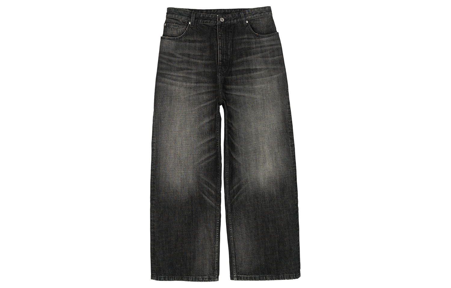 SIMPLE PROJECT *Black Baggy Jeans