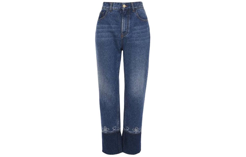 Chloe Masaya Cropped Straight Jeans