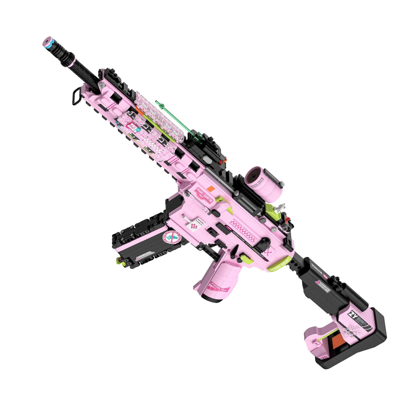 BRICK YES M4A1-ARP9- 1492pcs1488pcs 2205-2206