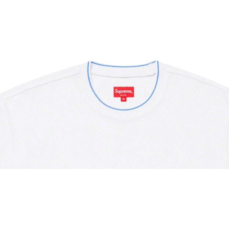 Supreme SS19 Stripe Rib Waffle Top T