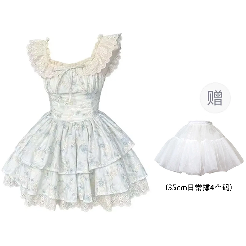 依钗 舒适通勤百搭简约休闲温柔风服饰短袖连衣裙 女款