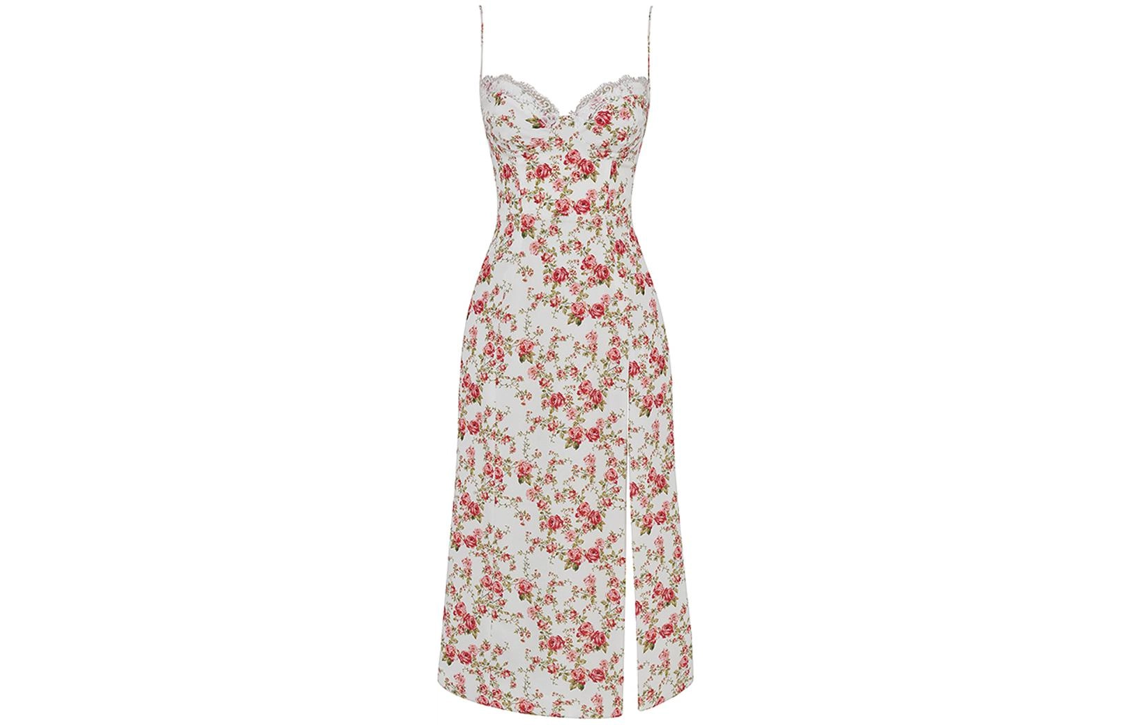 HOUSE OF CB CHARLOTTE Rose print