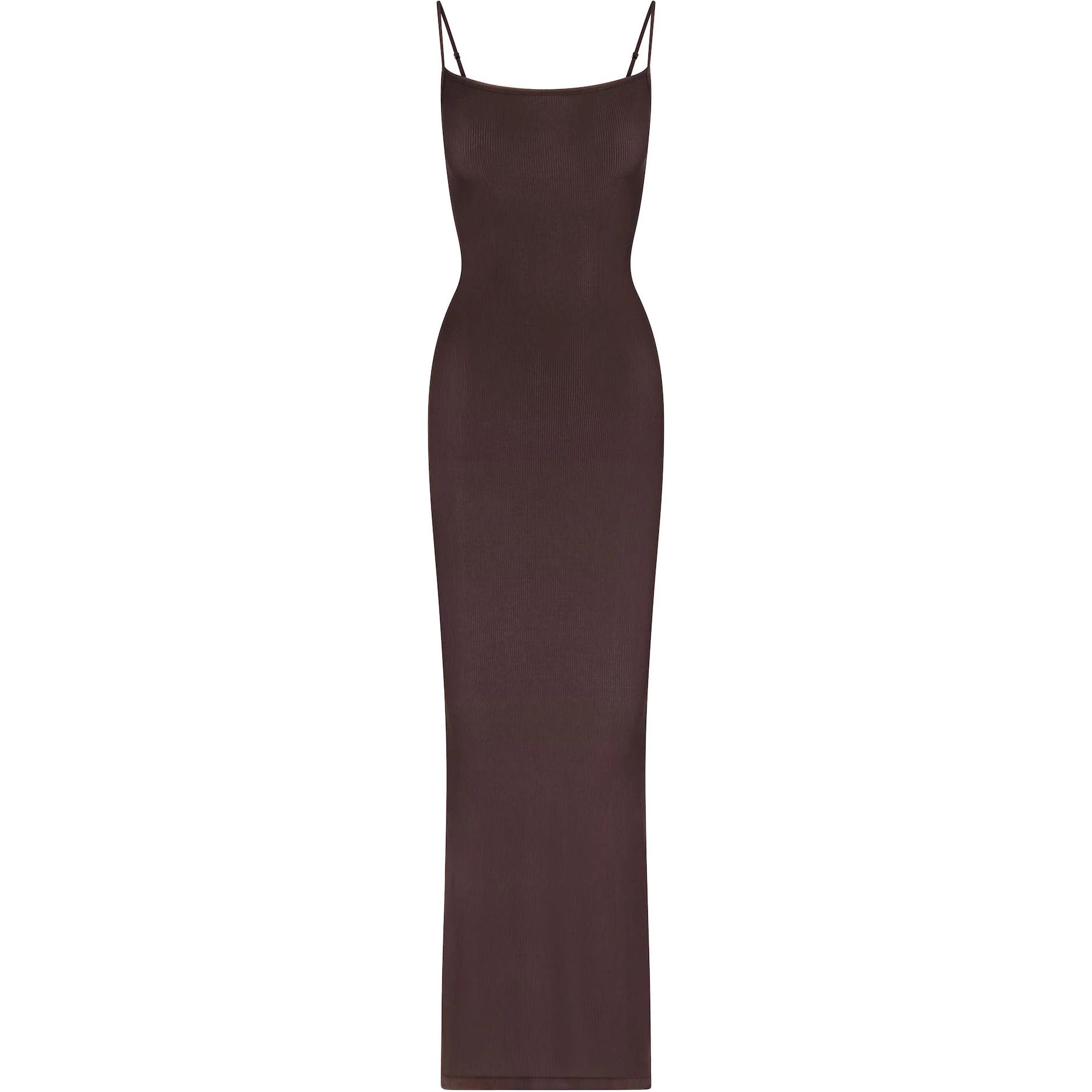 SKIMS SOFT LOUNGE LONG SLIP DRESS PHOENIX