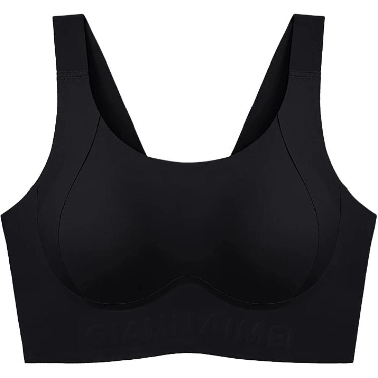 千奈美 纯色大胸显小全罩杯收副乳不空杯防下垂文胸 女款