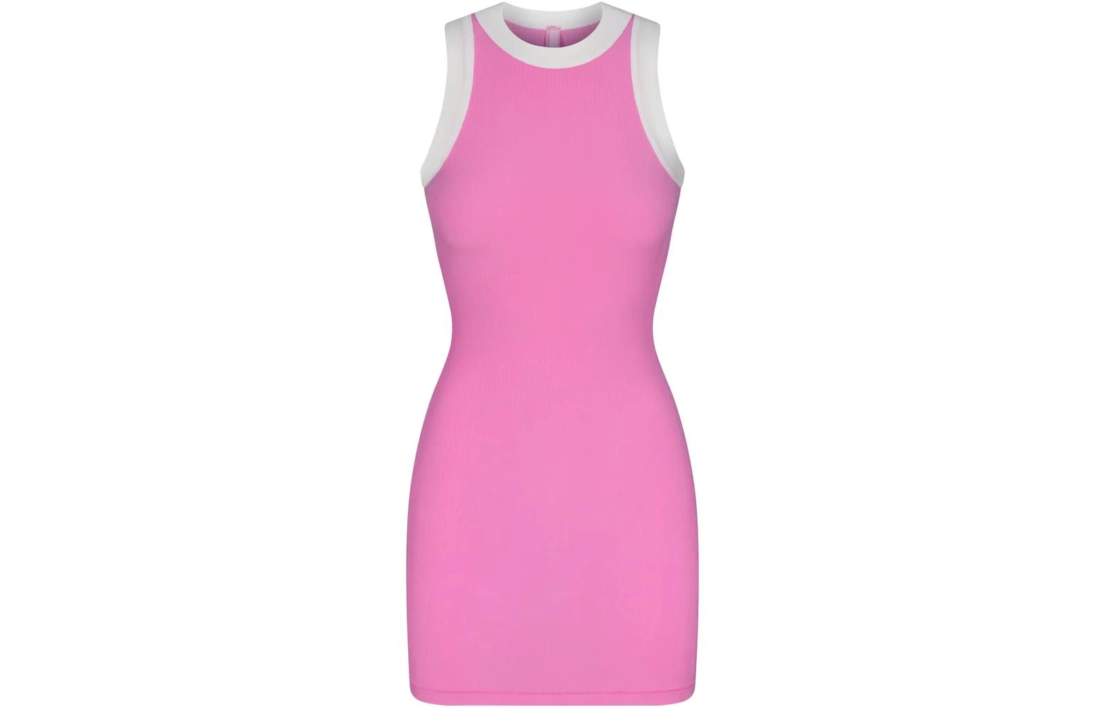 SKIMS SOFT LOUNGE RINGER TANK MINI DRESS