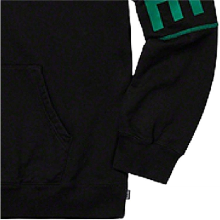 Supreme FW19 Week 1 Spread Logo Hooded Sweatshirt logo