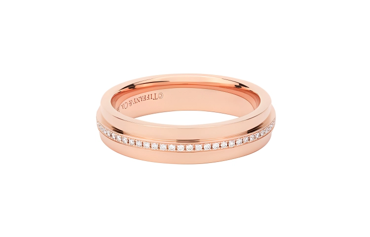 TIFFANY CO. T 18K 4.5mm