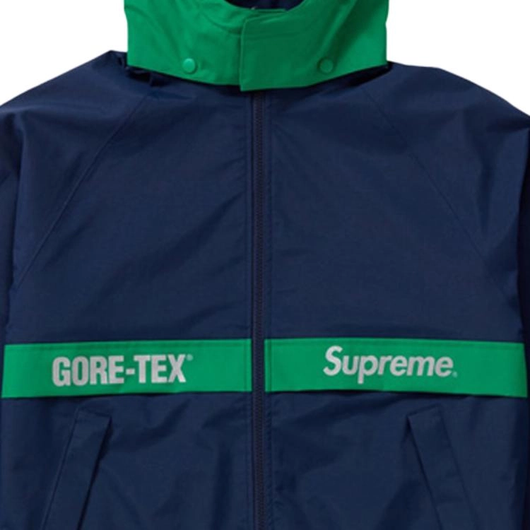 Supreme FW18 x GORE-TEX Court Jacket Navy k3M