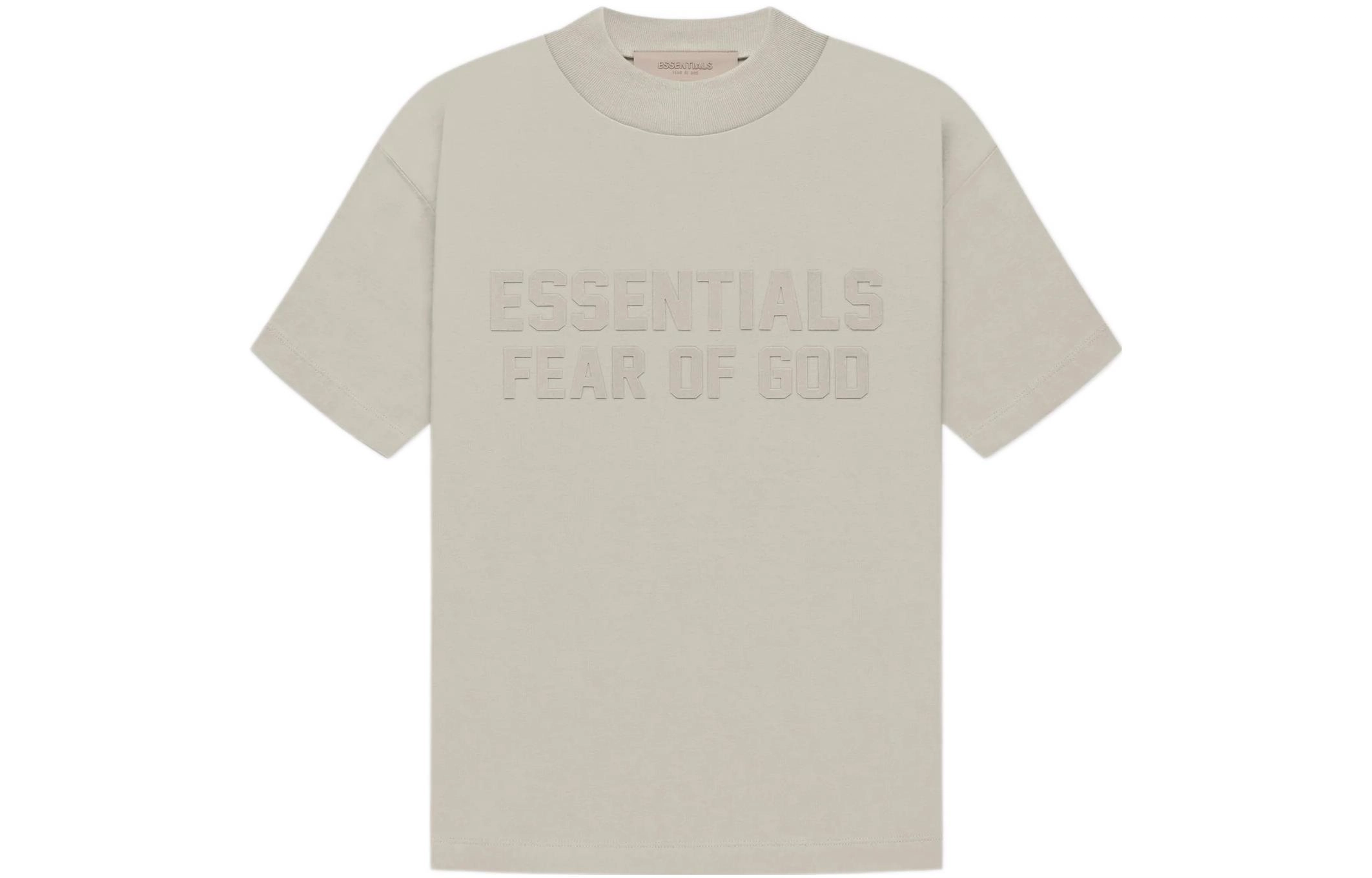 Fear of God Essentials FW22 Kids SS Tee Smoke LogoT