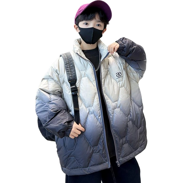 木木屋 立领时尚拉链柔软长袖棉衣 图片色 青少年