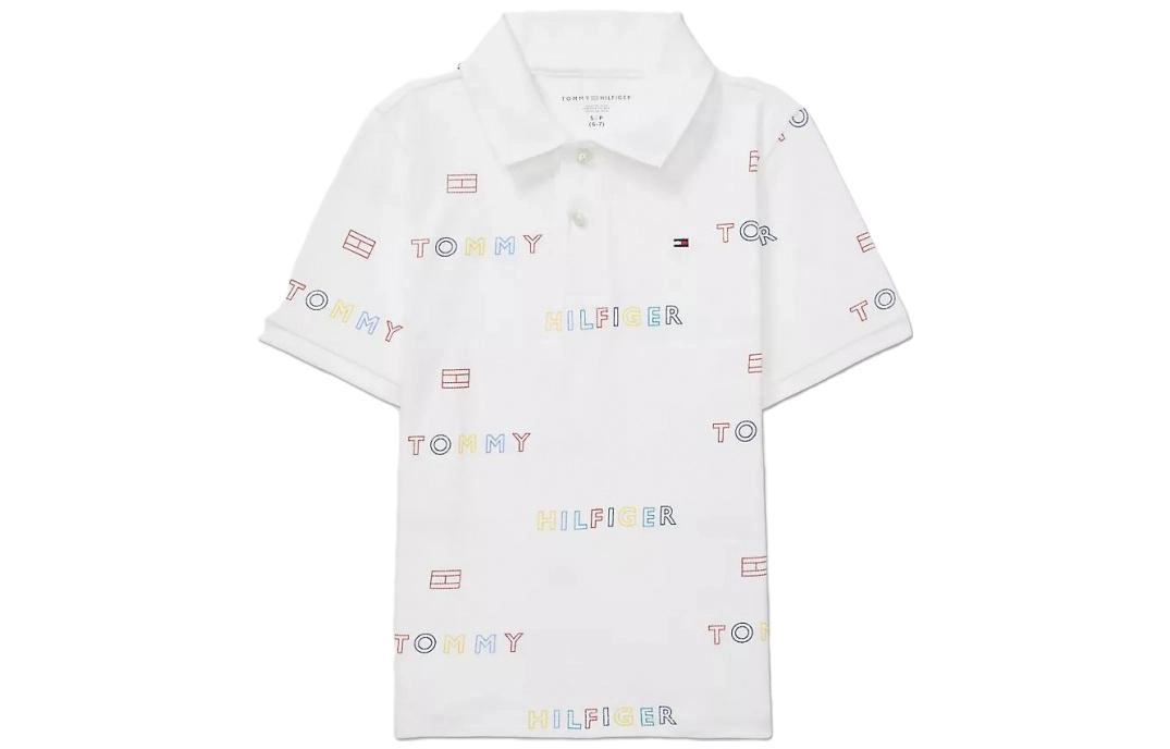 Tommy Hilfiger Logo Polo Polos Fresh White PoloPolo
