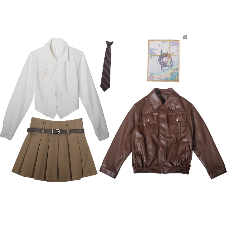 兔半眠 非正式美式复古学院风制服 女款