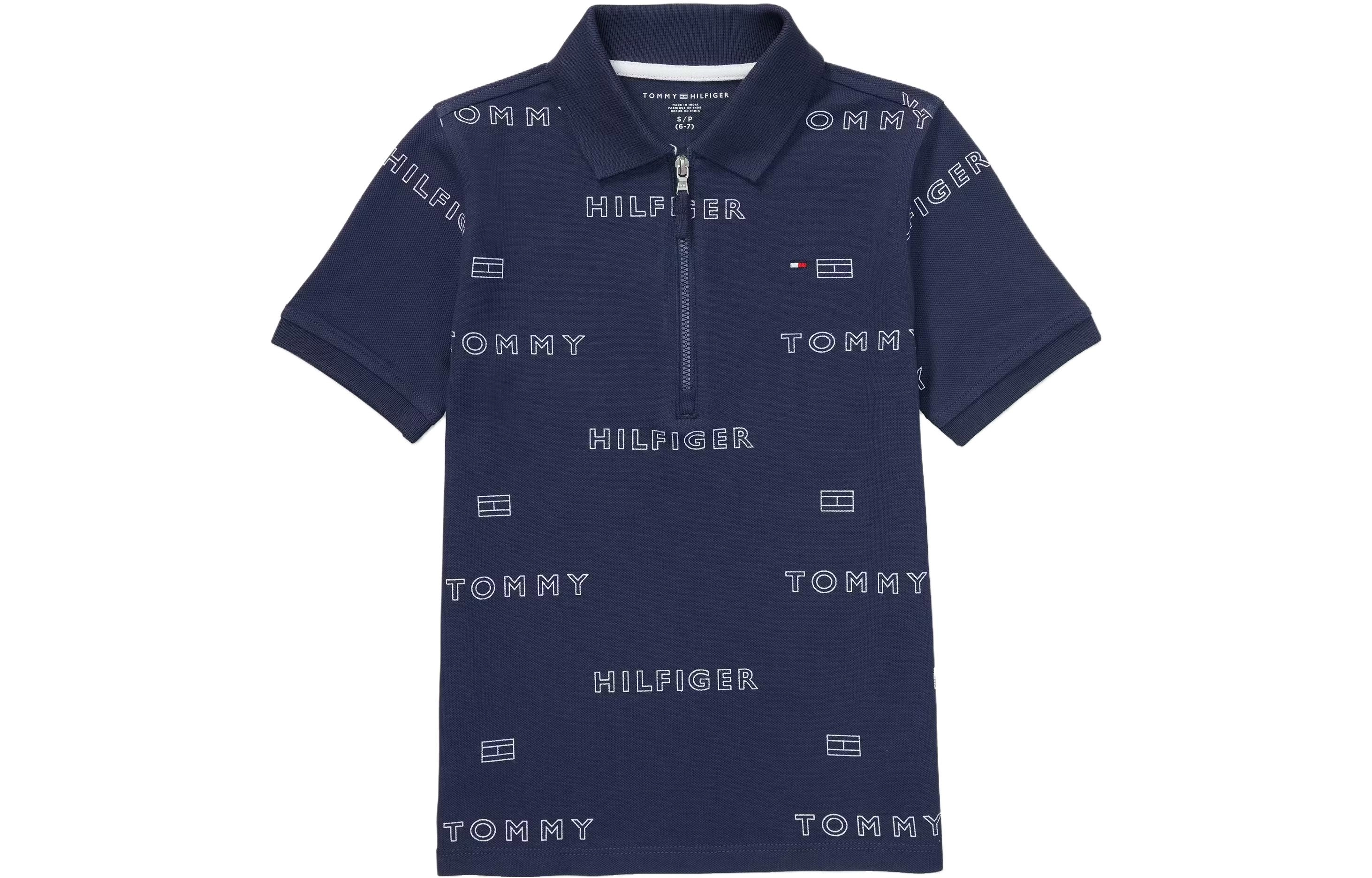 Tommy Hilfiger Adaptive Logo Zip Polo Polo