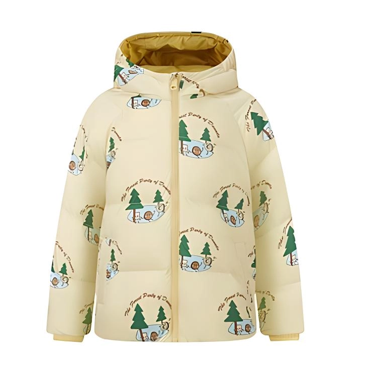波司登羽绒服 柔软舒适满印保暖 中小童