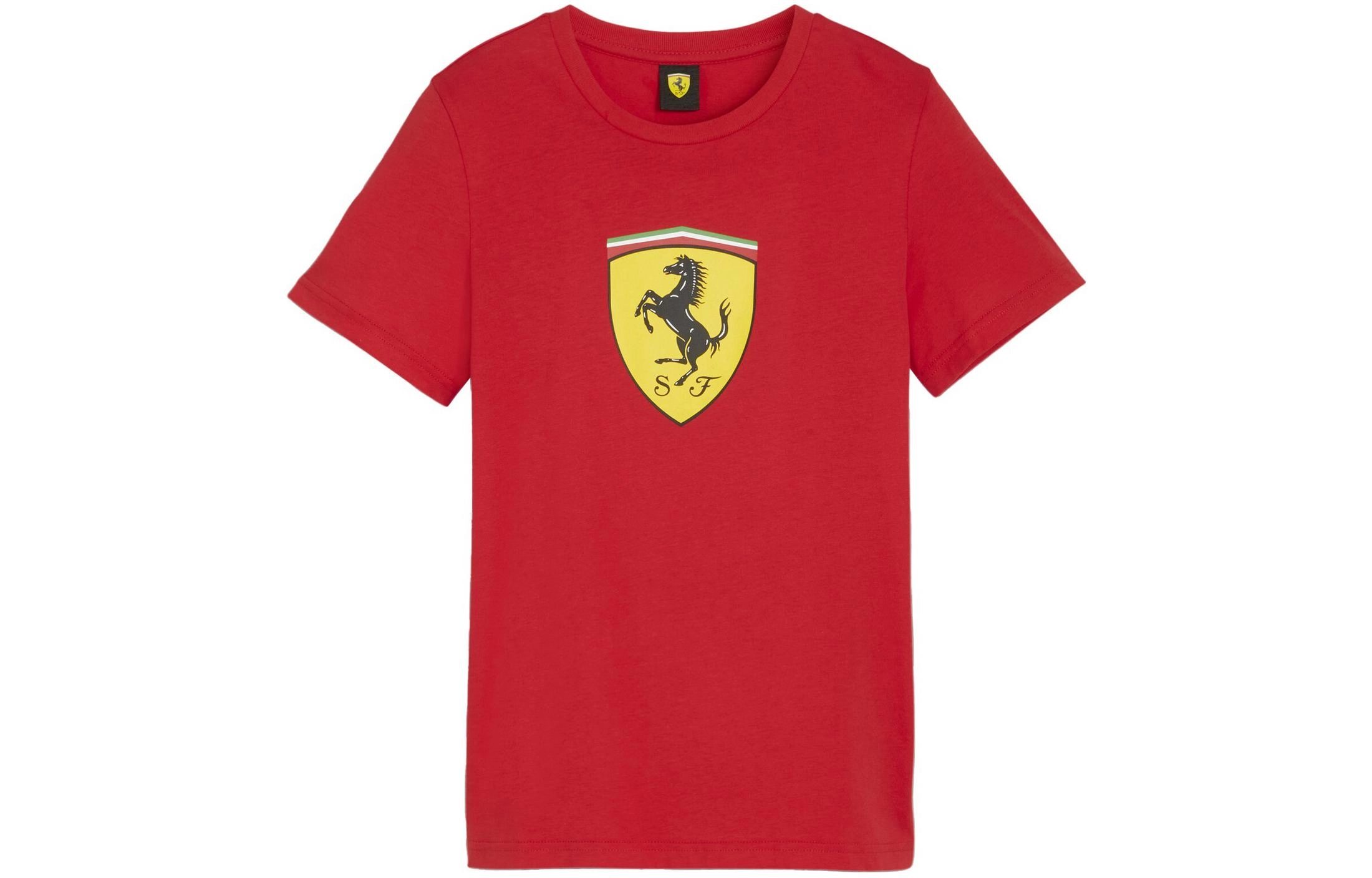 PUMA FERRARI RACE BIG SHIELD TEE COLOURED T