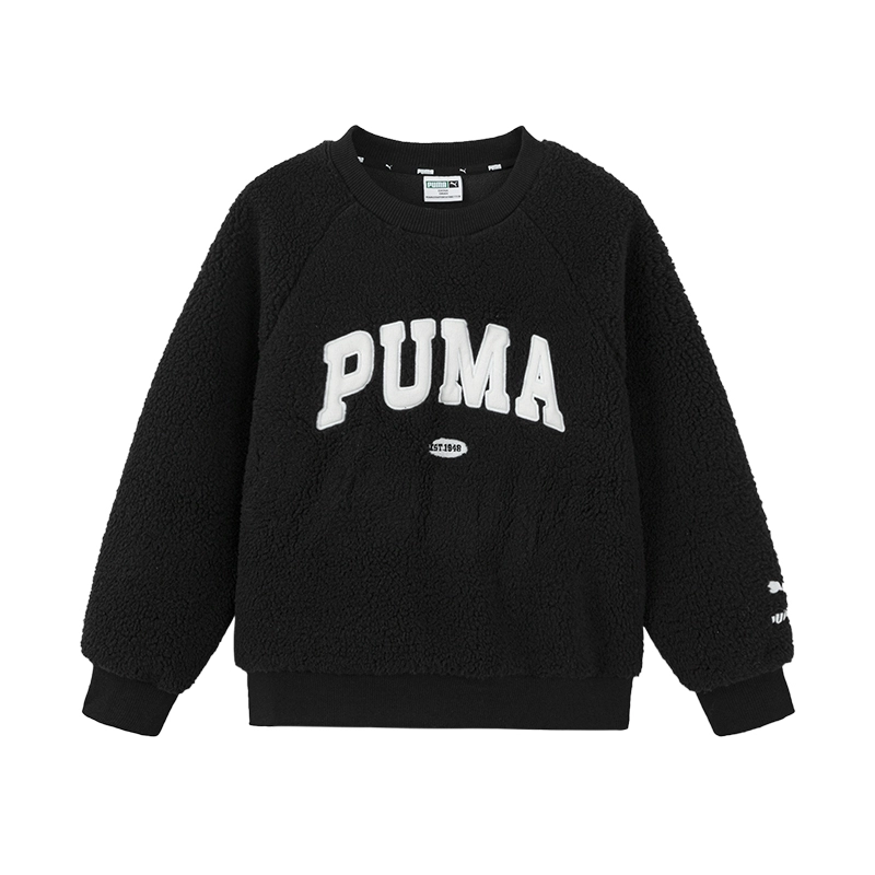 PUMA Sportstyle1948 SHERPA FLEECE CREW logo