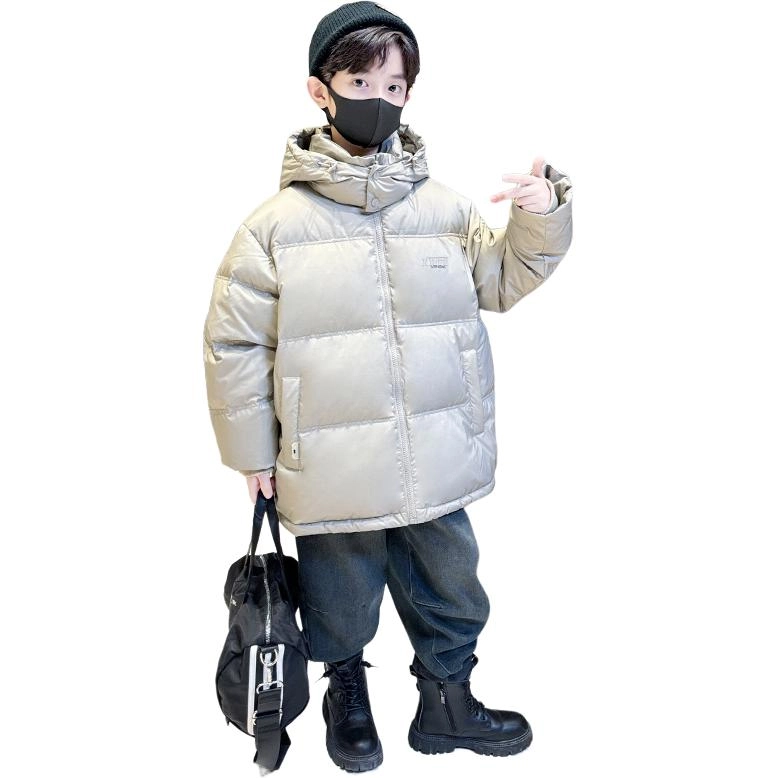 木木屋羽绒服 舒适连帽舒适简约长袖 青少年