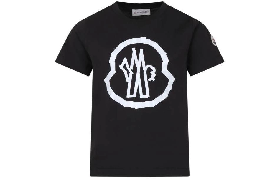 Moncler Embellished with a Printed Logo Motif T