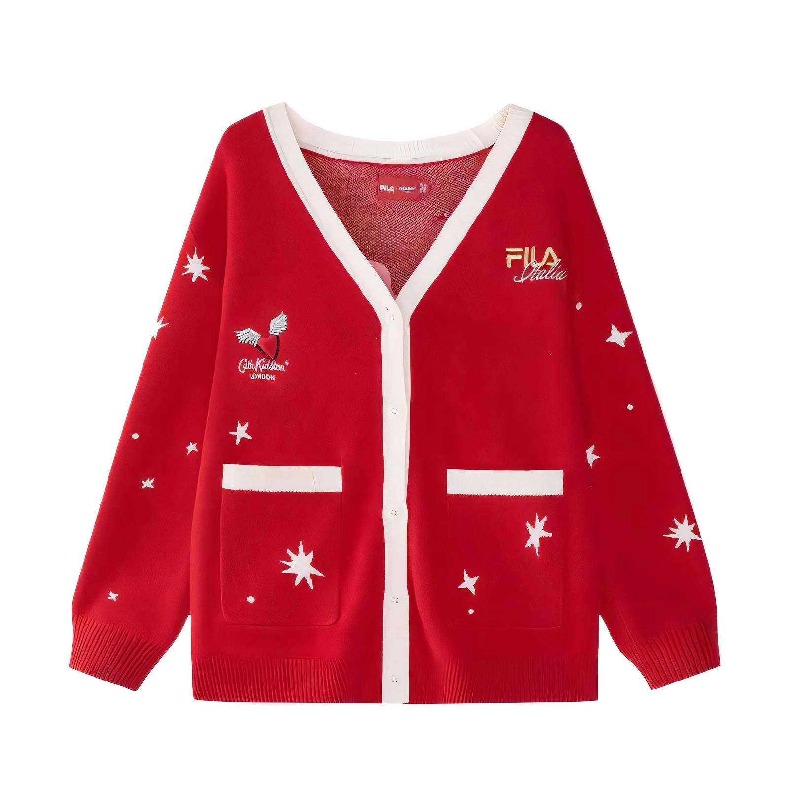 FILA KIDS x CATH KIDSTON CROSS OVER WHITH LINE V