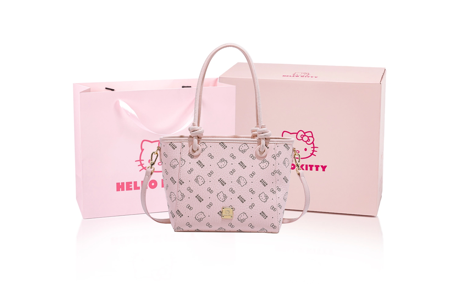 MESUCA Sanrio kitty Tote PU