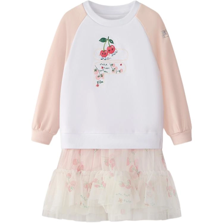 FILA KIDS WHITE LINE logo