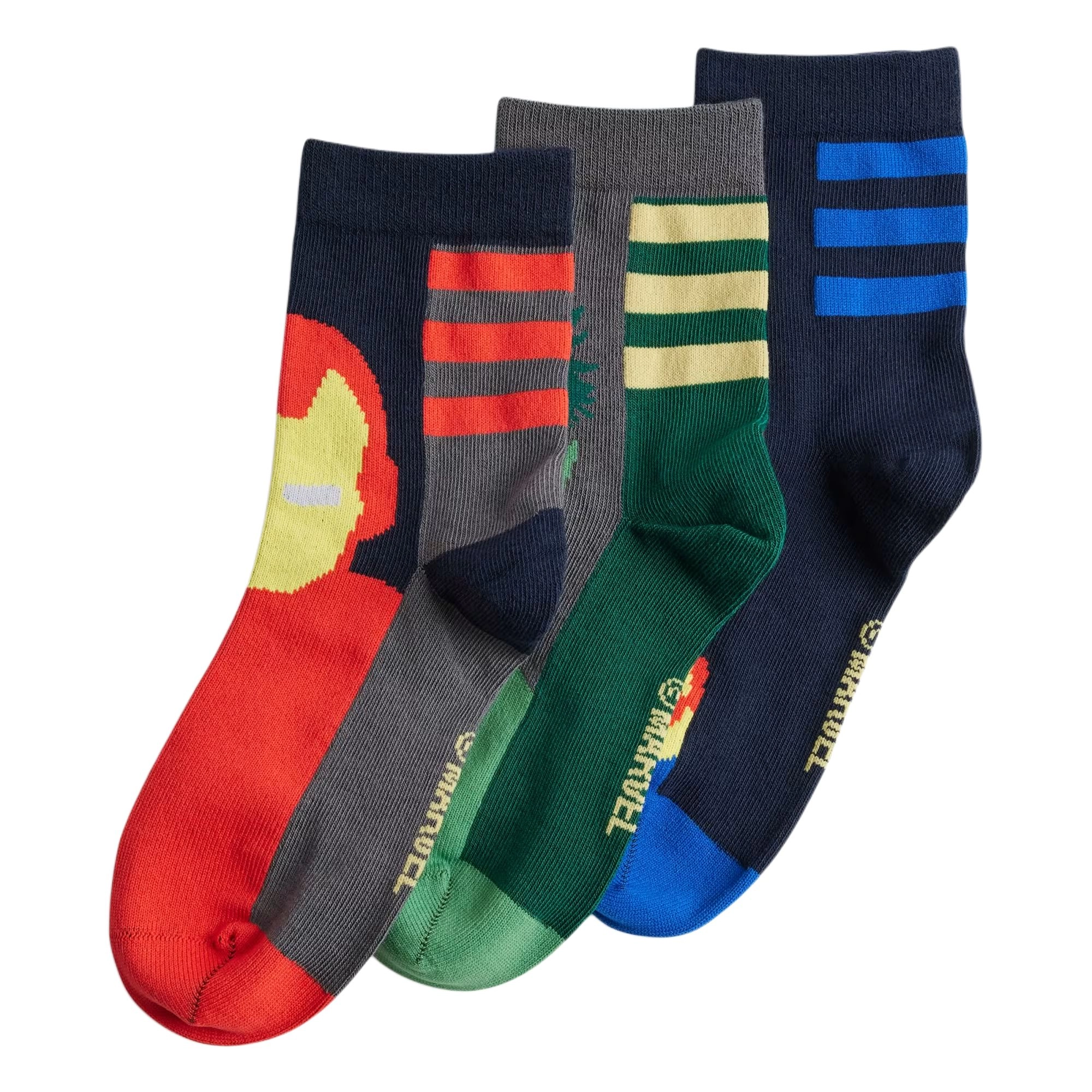 adidas x ADIDAS MARVEL AVENGERS 3 PAIRS PER PACK SOCKS 3