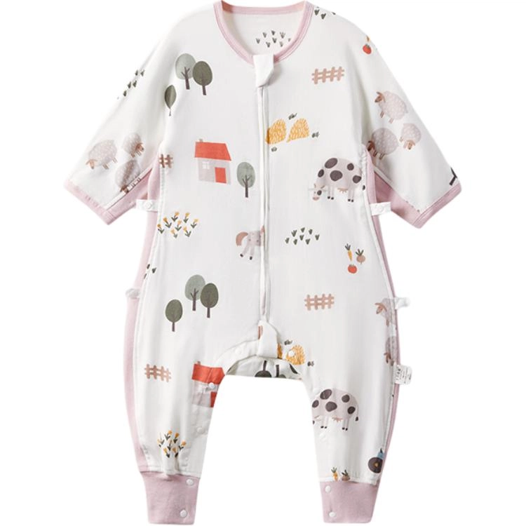 十月结晶 舒适柔软卡通亲肤细腻连体衣 婴幼童