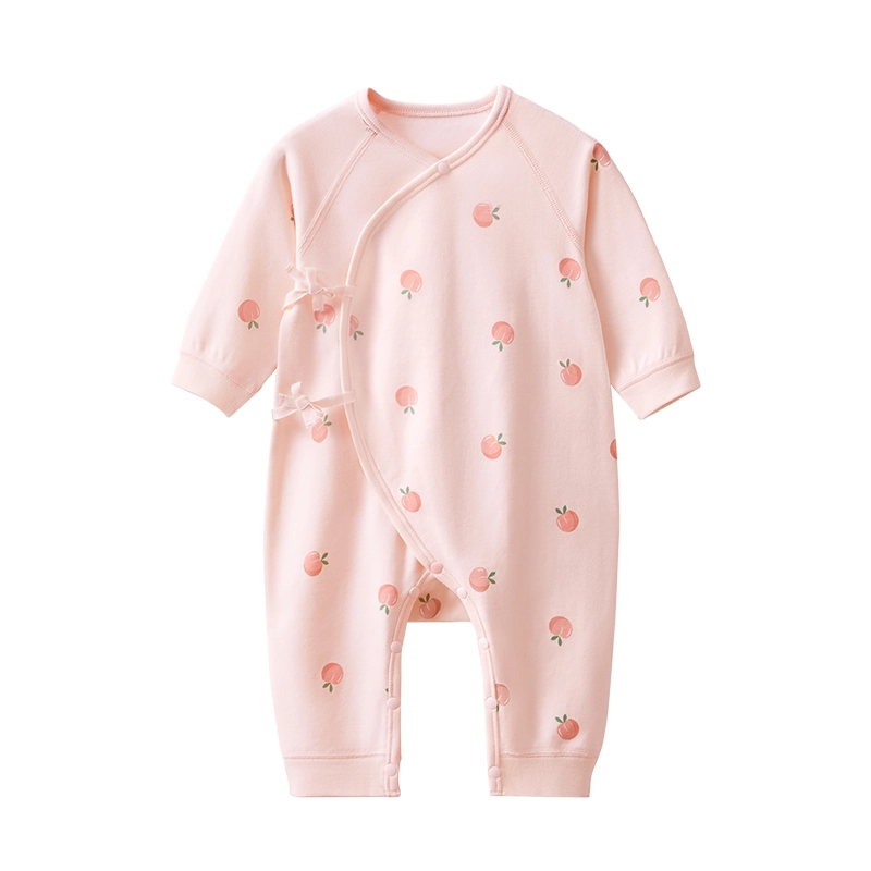 十月结晶 圆领时尚简约柔软连体衣 婴幼童