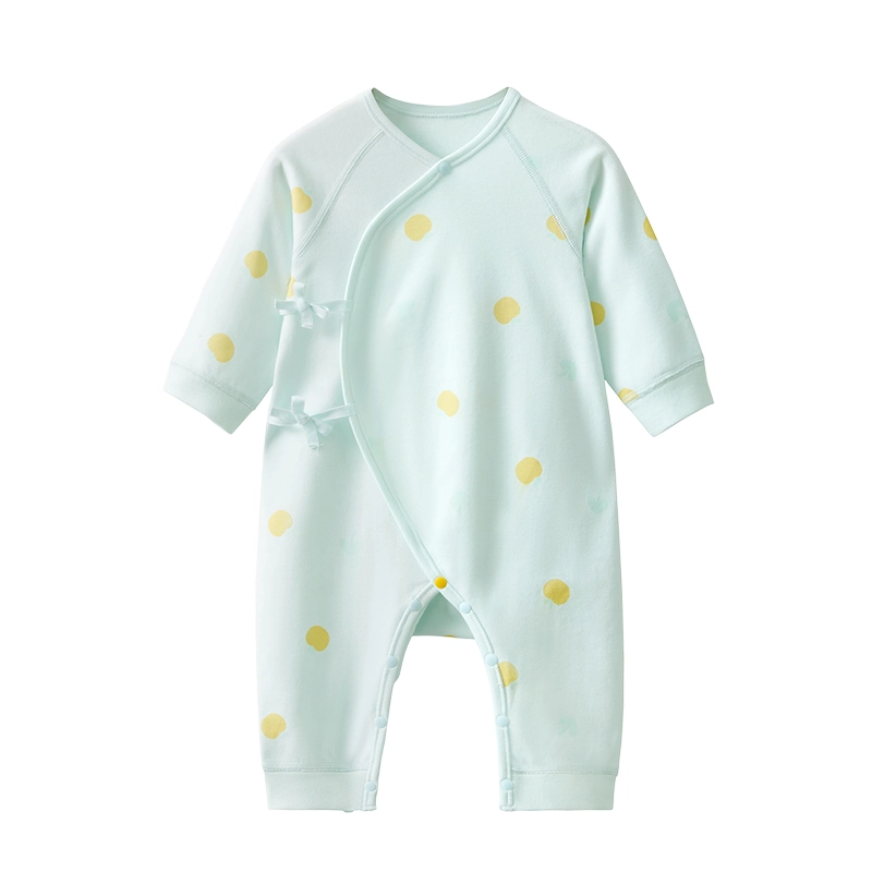 十月结晶 圆领时尚简约柔软连体衣 婴幼童