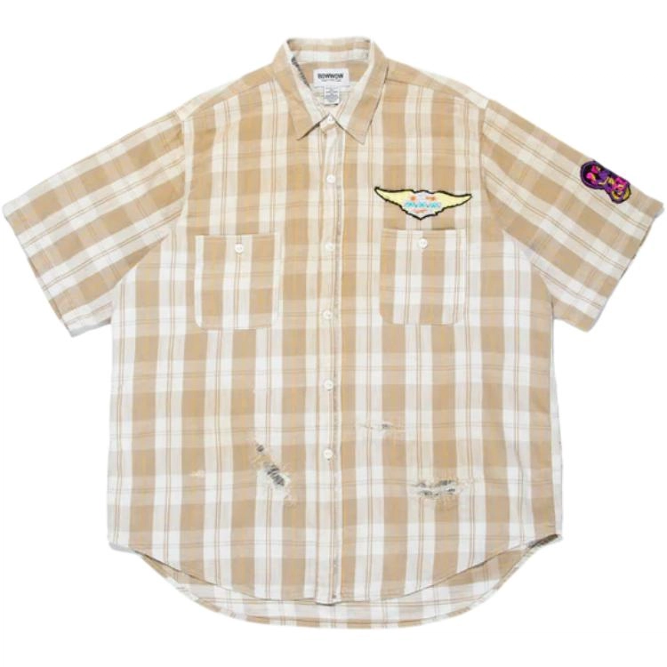 bowwow SS25 ELIMINATORS SS FLANNEL SHIRT