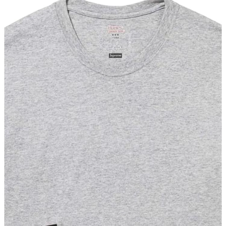 Supreme SS24 WEEK1 HANES TAGLESS TEES 2 PACK T 2