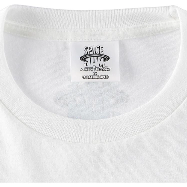 A BATHING APE x SPACE JAM logoT