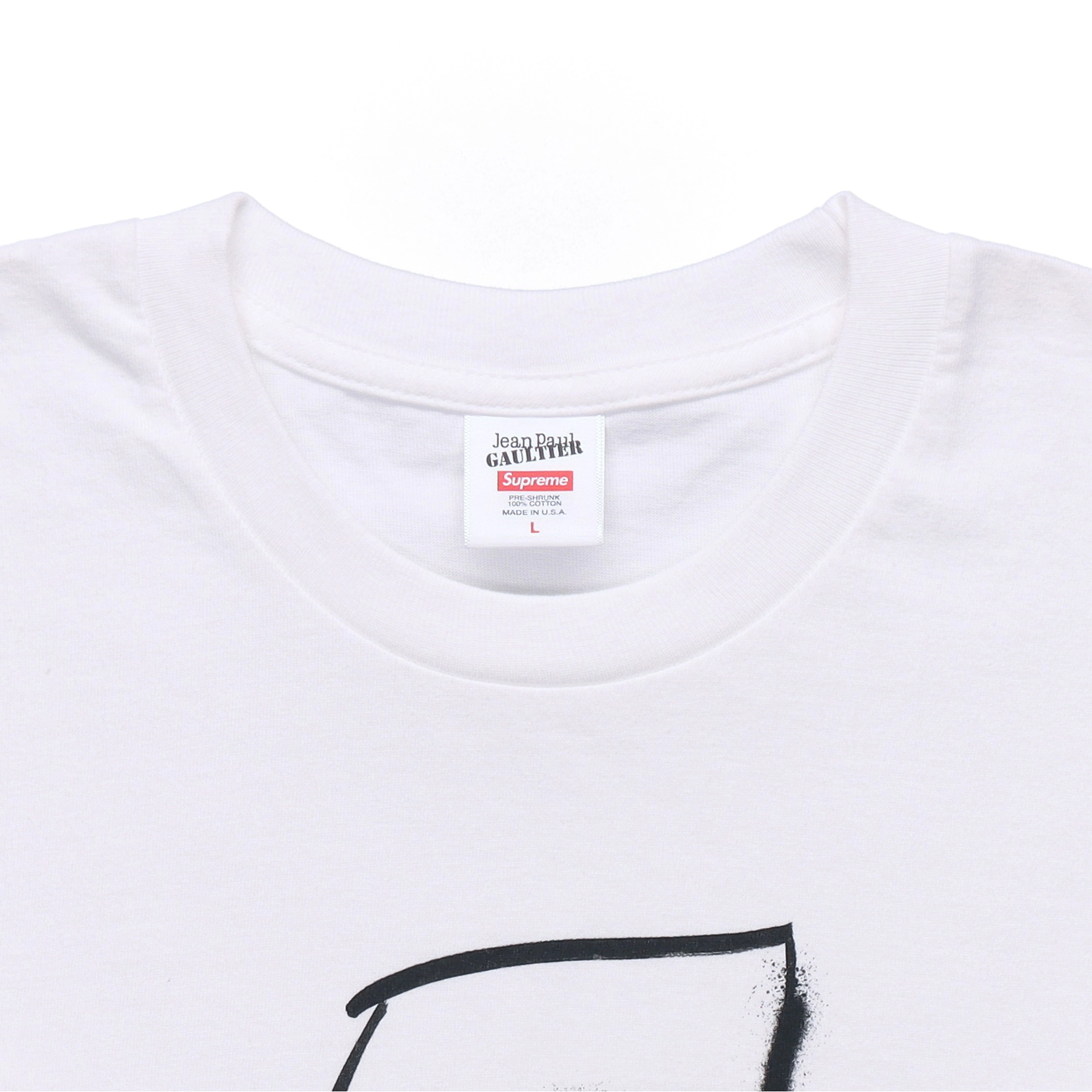 Supreme SS19 x Jean Paul Gaultier Tee White T