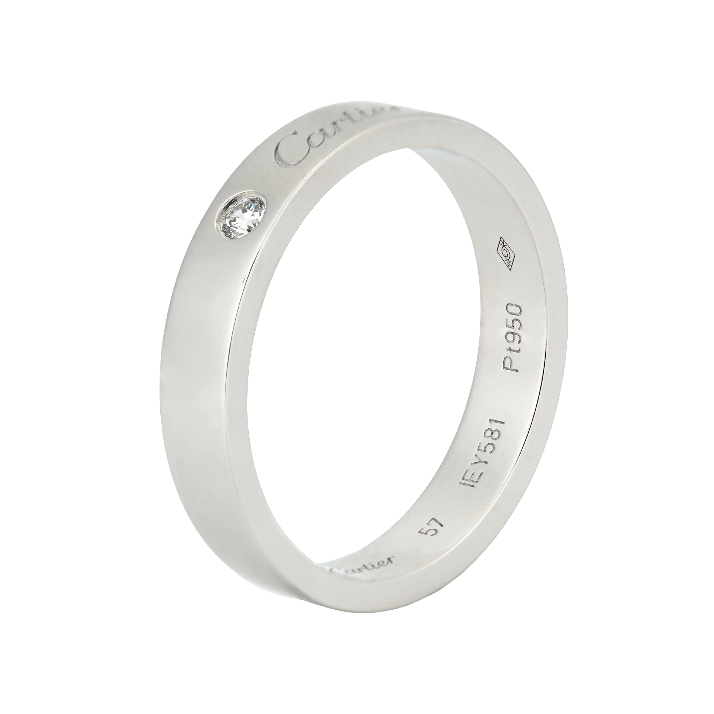 CARTIER C DE CARTIER Logo 4mm