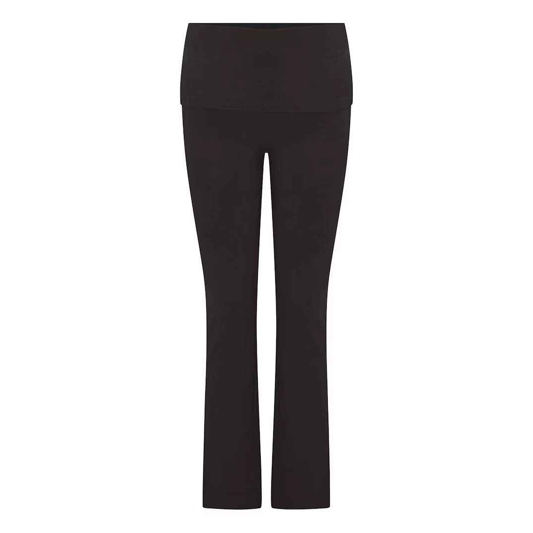 SKIMS SS25 COTTON JERSEY MATERNITY FOLDOVER PANT
