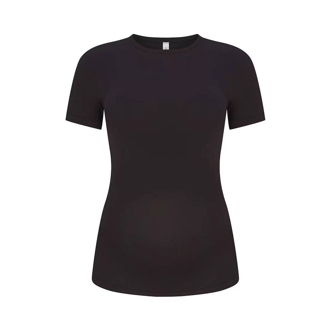 SKIMS SS25 COTTON JERSEY MATERNITY T-SHIRT T