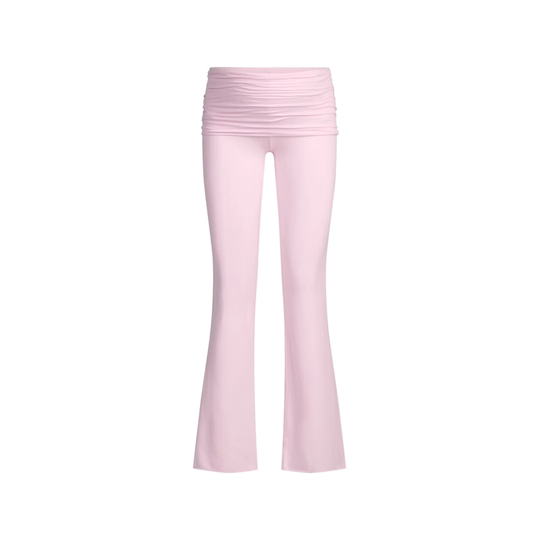 SKIMS SS25 COTTON JERSEY MATERNITY FOLDOVER PANT