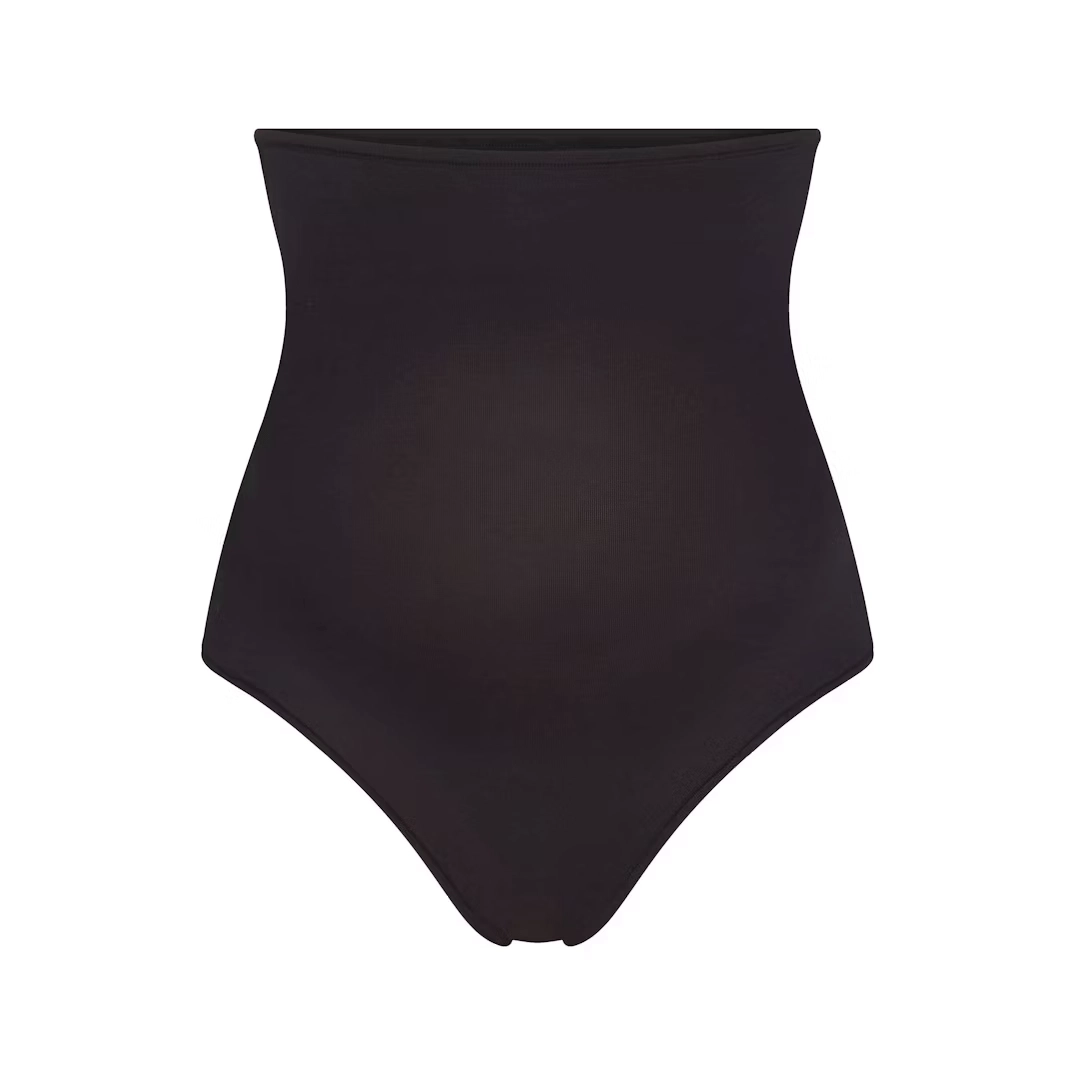 SKIMS SS25 COTTON JERSEY MATERNITY HIGH-WAISTED THONG