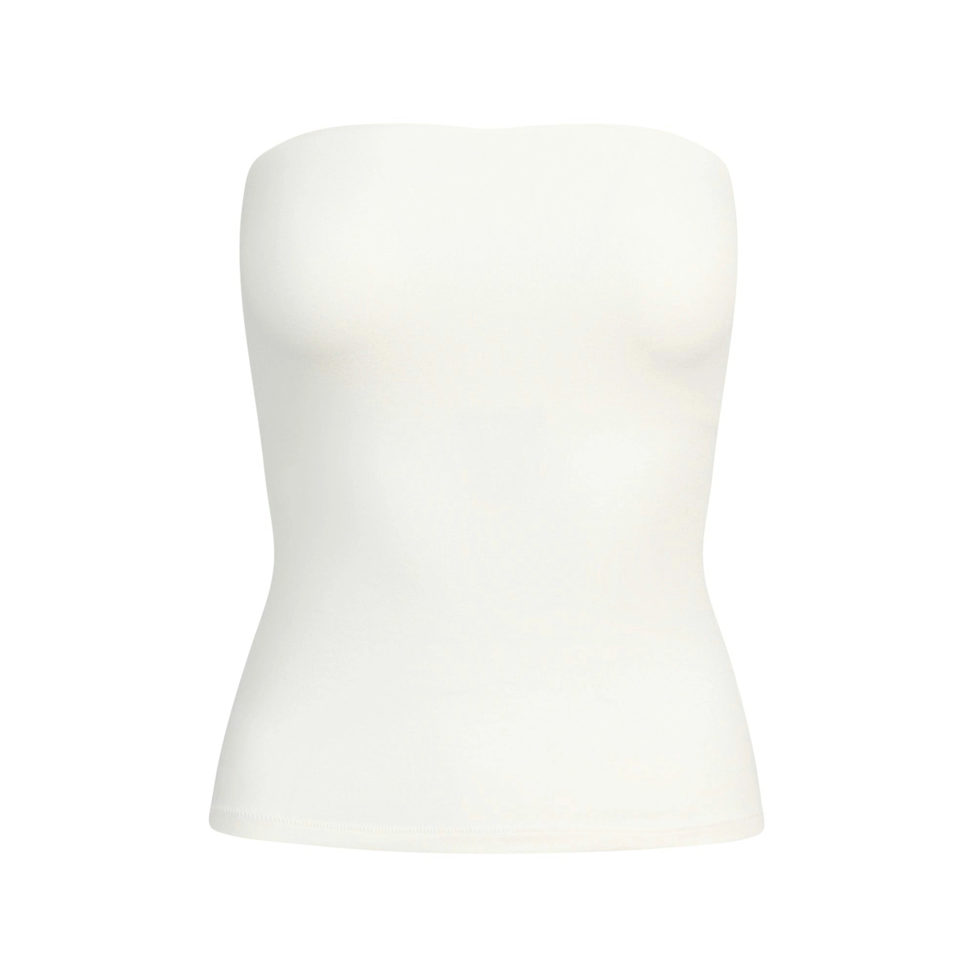 SKIMS SS25 COTTON JERSEY TUBE TOP
