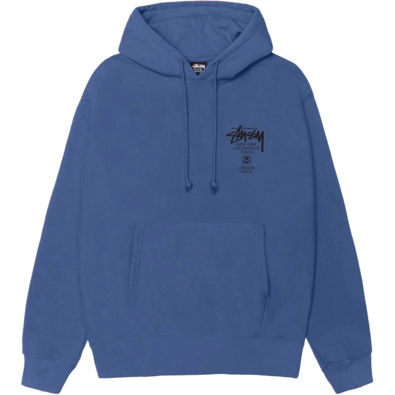 Stussy SS25 World Tour HOODIE logo