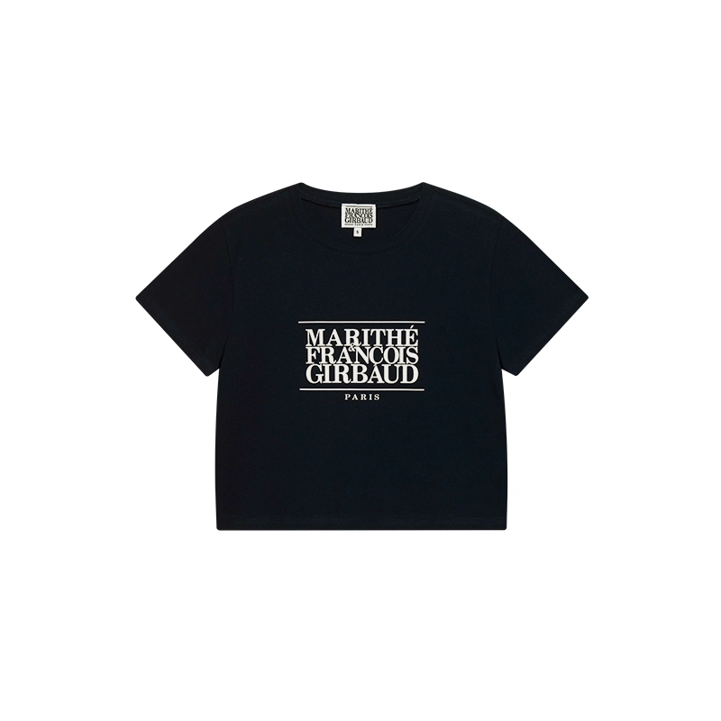 MARITHE FRANCOIS GIRBAUD logo ins T