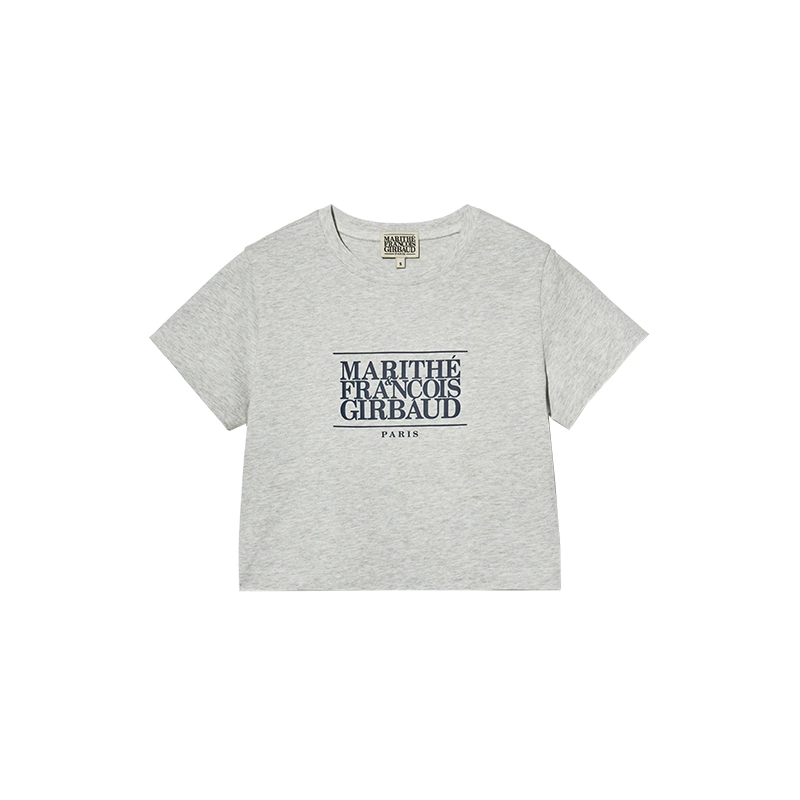 MARITHE FRANCOIS GIRBAUD logo ins T