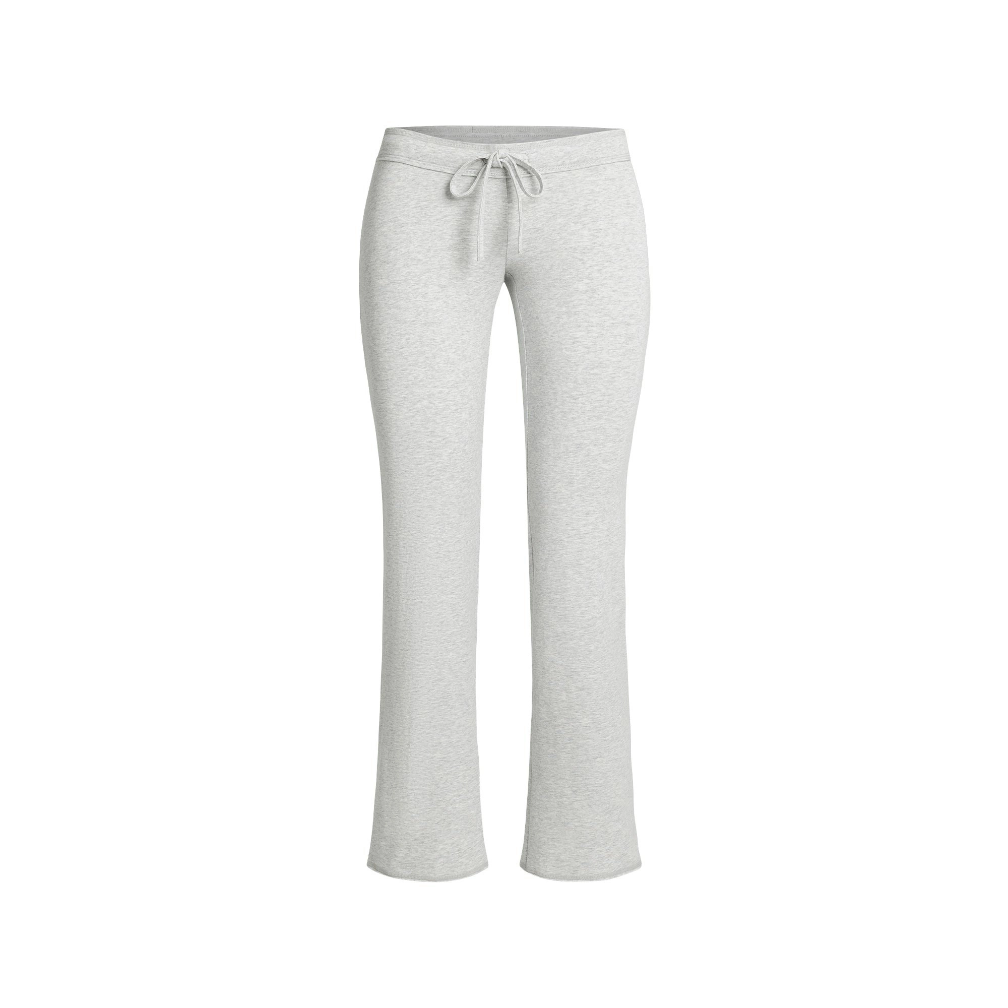 SKIMS SS25 COTTON JERSEY LOW RISE CROP PANT