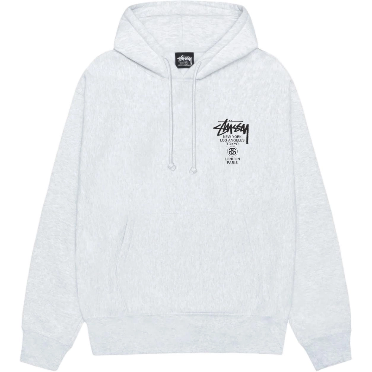 Stussy SS25 World Tour HOODIE logo