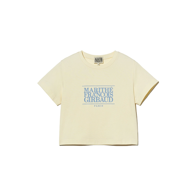 MARITHE FRANCOIS GIRBAUD logo ins T