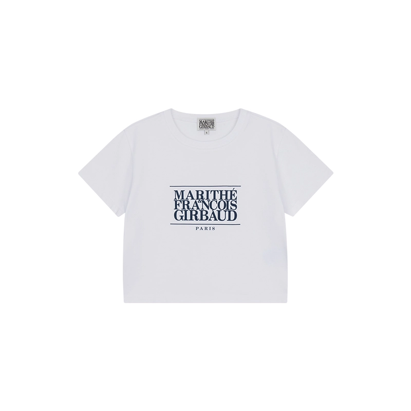MARITHE FRANCOIS GIRBAUD logo ins T